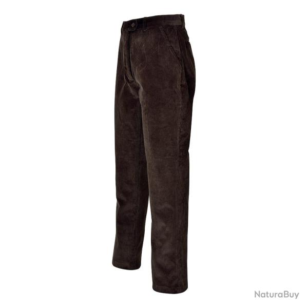 Prix de dpart  1 !! Pantalon velours Country Percussion Marron Taille 42