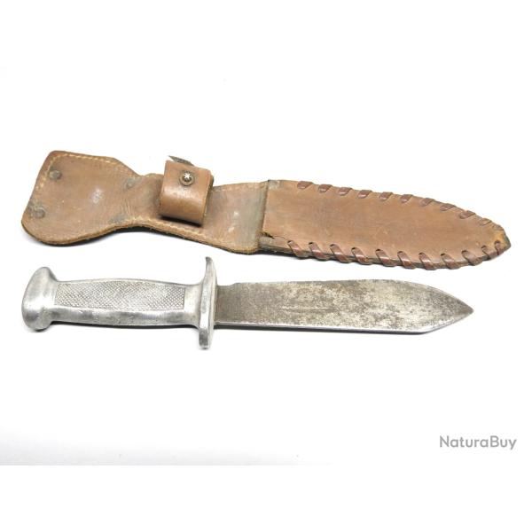 Couteau de jeune des chantiers de jeunesse avec fourreau cuir     box 223