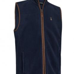 Gilet polaire de marque DEERHUNTER, modèle cumbria colori bleu marine