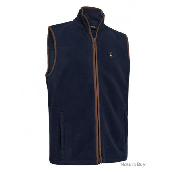 Gilet polaire de marque DEERHUNTER, modle cumbria colori bleu marine