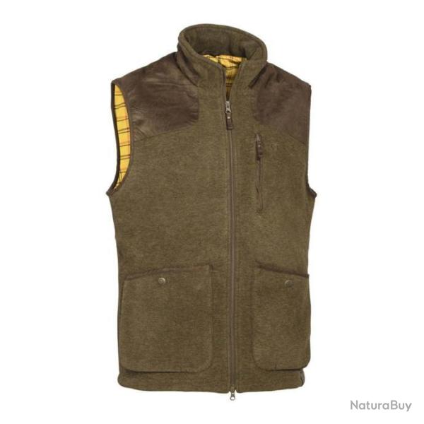 Prix de dpart  1 !! Gilet polaire boree Club Interchasse Marron Taille L