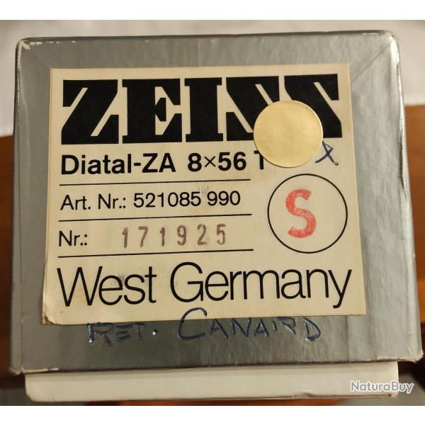 Lunette Zeiss rticule U "canard"