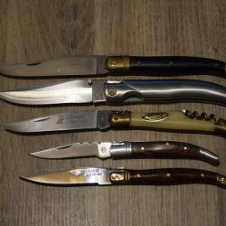 Lot de 5 Couteaux Laguiole