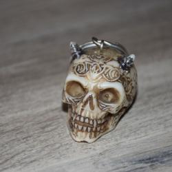 Porte-Cl&eacute;s T&ecirc;te de Mort 8