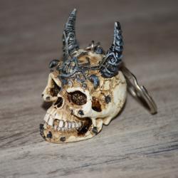 Porte-Cl&eacute;s T&ecirc;te de Mort 9