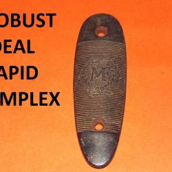 plaque MANUFRANCE ROBUST IDEAL RAPID SIMPLEX long 128.45mm larg 41.6mm entr 78mm-VENDU PAR JEPERCUTE