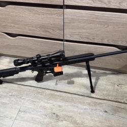 Pack carabine Pallas sniper calibre 22 LR très peu utilisé