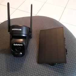 Caméra de surveillance s'en fil solaire