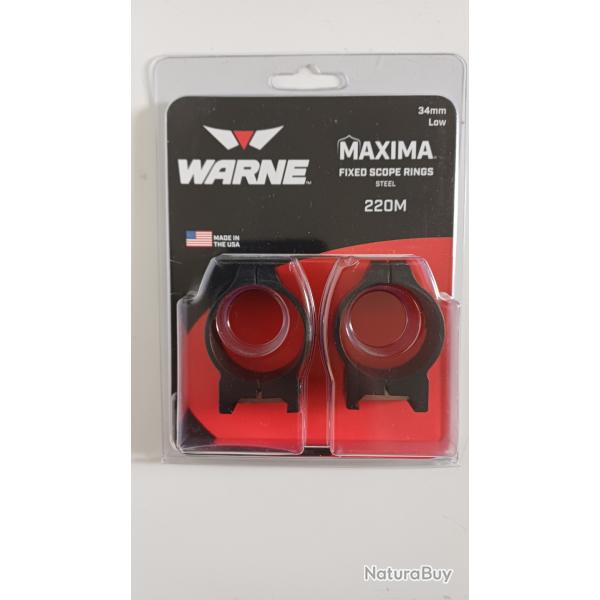 Collier warne 34mm bas