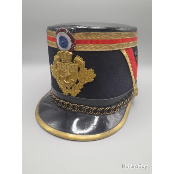 Joli shako de sous officier de la garde rpublicaine de Paris