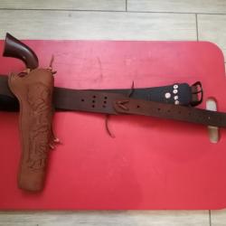 Holster western modèle Abilene avec ceinture