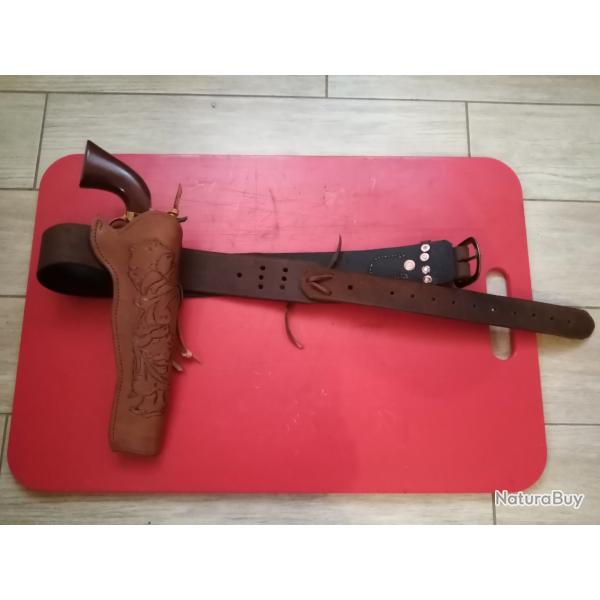 Holster western modle Abilene avec ceinture