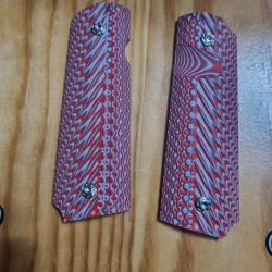 Plaquettes pour colt 1911.