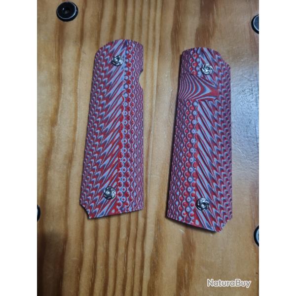 Plaquettes pour colt 1911.