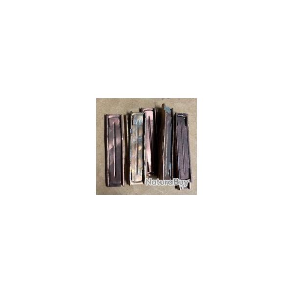 Lot De 10 Lames Franches Pour Spinnerbaits - Taille 6, Calibre 0.025, Bleu Bonbon Métallisé - Top Line Spinners