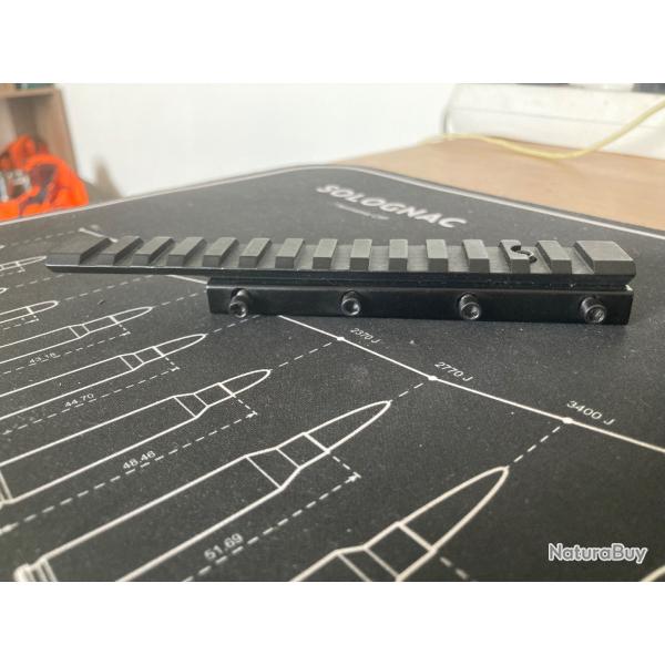 Adaptateur de rail Picatinny 11 � 22 mm avec extension
