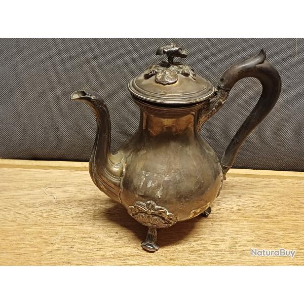 Tr�s ancienne th�i�re CAILAR HENRY & CIE en m�tal argent�