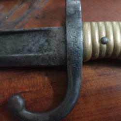 Ba&iuml;onnette chassepot