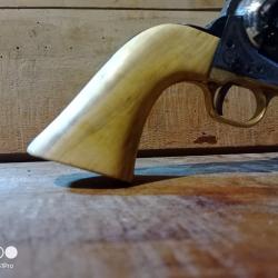 poignée crosse en buis colt 1860 Pietta