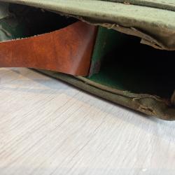 Jambon toile vert et cuire