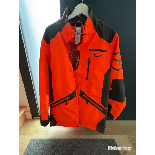 Veste de chasse orange