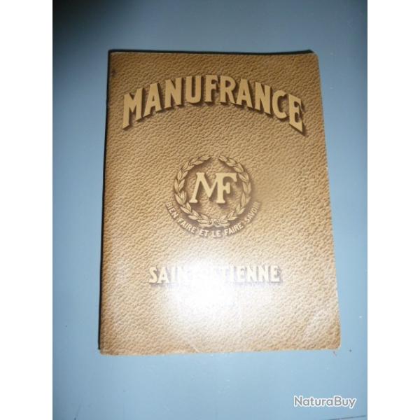catalogue MANUFRANCE 1952