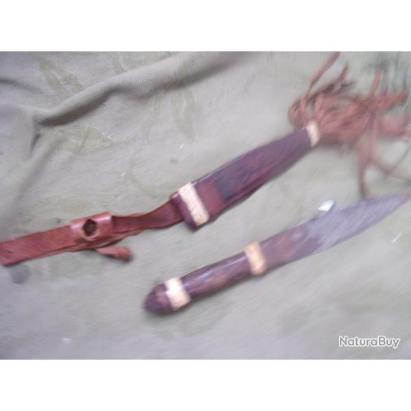 couteau Afrique lame 17,5 cm