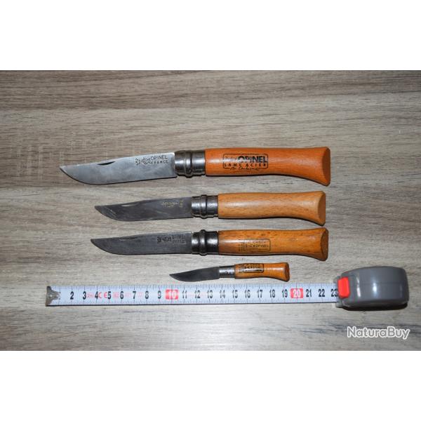 Lot de 4 Couteaux OPINEL