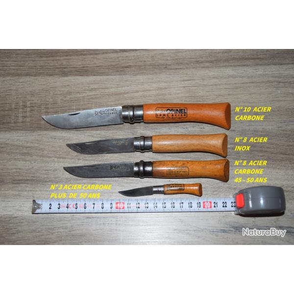 Lot de 4 Couteaux OPINEL