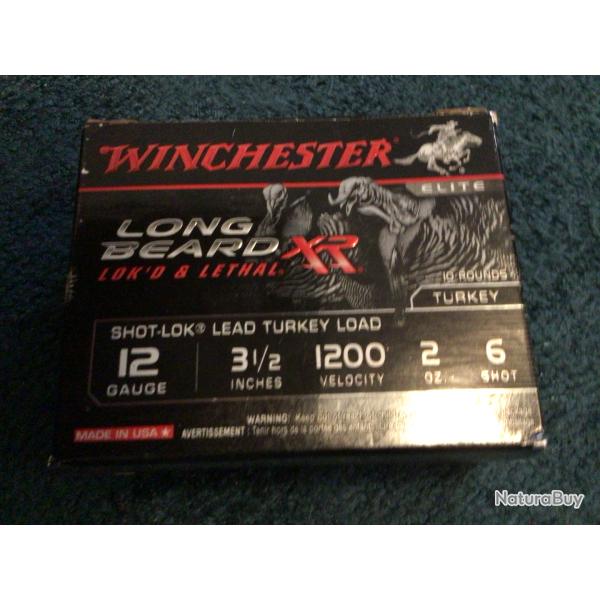 WINCHESTER  XR long beard - Cal. 12/89 plombs 6 +