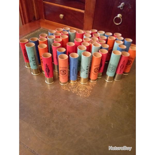 �tuis amorc�s cartouches calibre 20