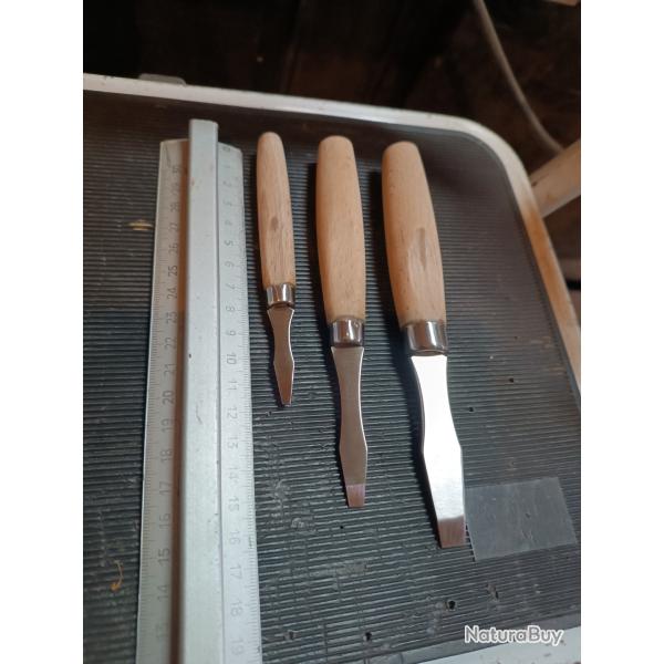 Ancien  tournevis armurier  set de 3