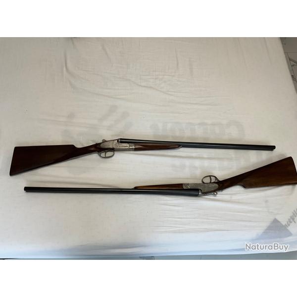 Paire de fusils SHERWOOD CALIBRE28/70 comme neuf avec tui Alexandre Mareuil