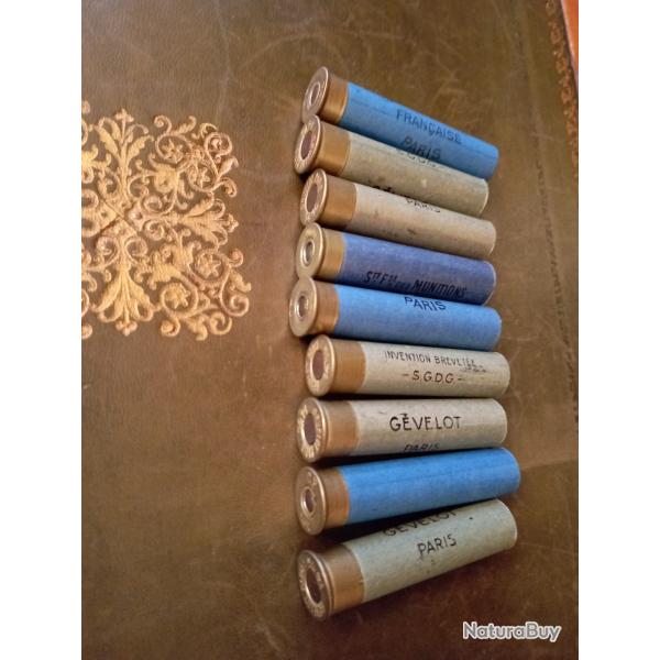 �tuis amorc�s cartouches calibre 14 mm