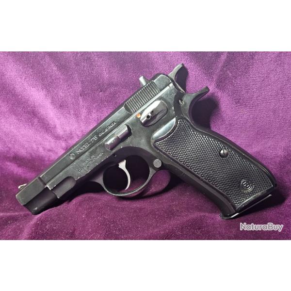 Pistolet CZ 75, Tchquie, cal 9x19, 1987, semi-automatique, Catgorie B