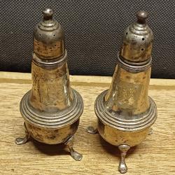 Lot sali&egrave;re et poivri&egrave;re Empire Sterling Weighted - m&eacute;tal argent&eacute; anglais