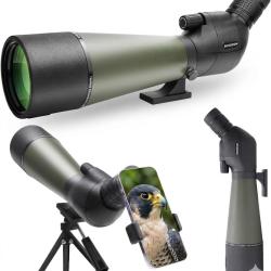 Longue Vue 20-60x80 HD SMC BAK4 IPX7 &Eacute;tanche Zoom 20-60x Tr&eacute;pied Stable Tir Chasse & Observation