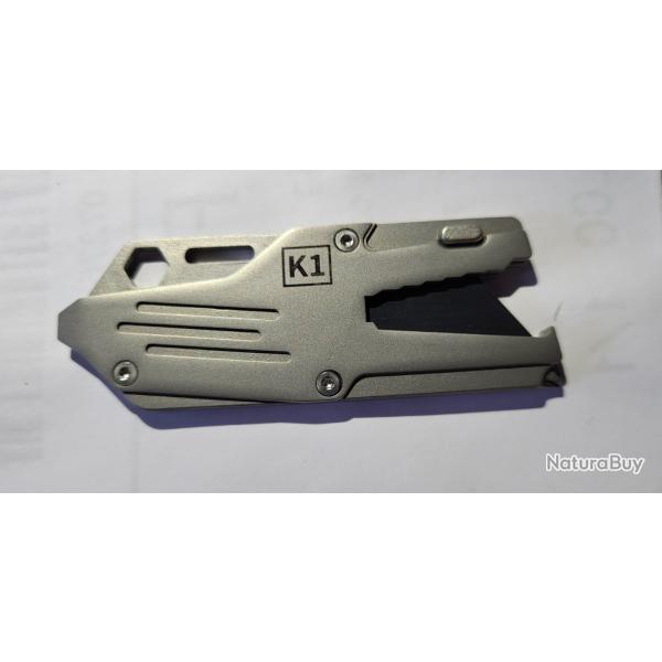 Mini cutter de poche EDC, ATuMan K1 multifonction, neuf