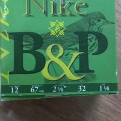 3 boites 25 cartouches B&P Nike calibre 12