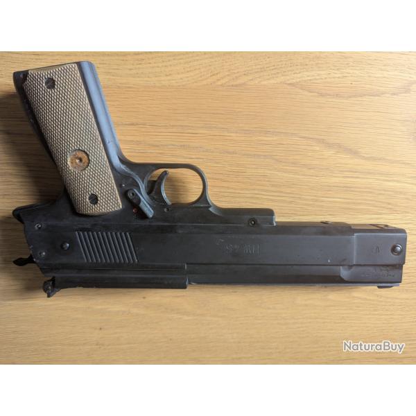 Pistolet a plomb HW45 Weihrauch assez puissant, calibre 4.5