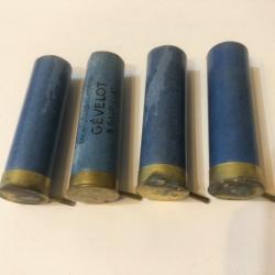 4 douilles calibre 16 à broche