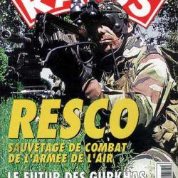 Raids 137 octobre 1997. gurkhas , resco, insignes polonais , le futur des gurkhas , pionniers suisse