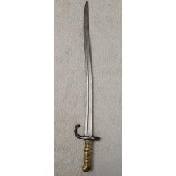 Baionnette Chassepot ( sans fourreau ) France.