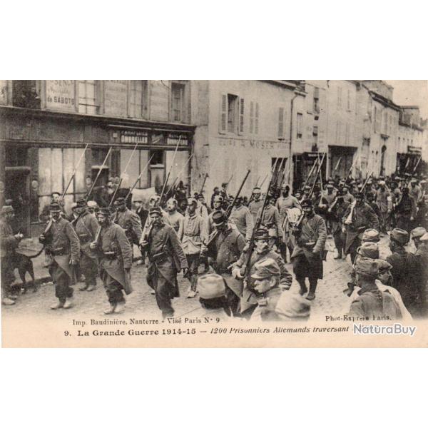 CPA - Prisonniers Allemands a Reims � Reims N�4340