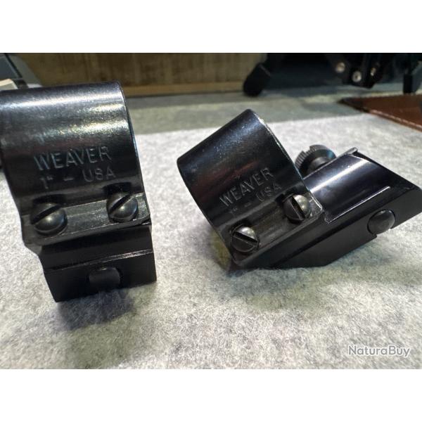 Jeu de collier de marque Weaver diam 25,4mm (Ref139)
