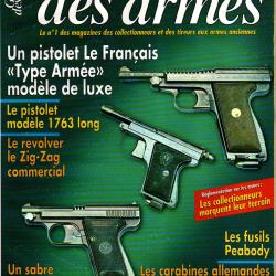 gazette des armes 303, fusils peabody, le français type armée, hache pistolet , finlande m/37-39,