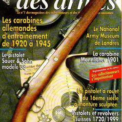 gazette des armes 302, mannlicher 1901, sauer et sohn mod.38, pistolets et révolver suisses 1720-199