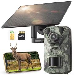 Camera 4G Solaire Vision nocturne Étanche........ENCHERE 1 EURO