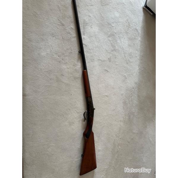 fusil simplex canon long 80 cm calibre 12 trs bon tat Manufrance