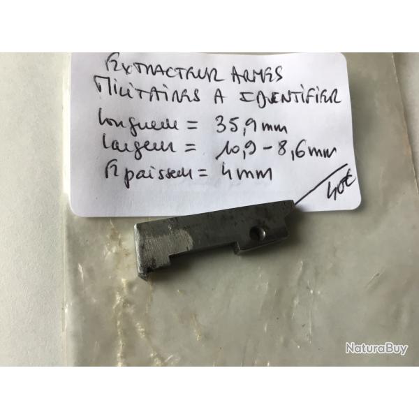 VENDU PAR LE-CUIRASSIER EXTRACTEUR ARMES MILITAIRES  IDENTIFIER